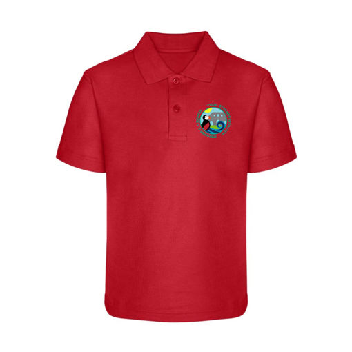 Picture of Stepaside School Red Polo Shirt